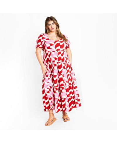 CITY CHIC Plus Size Платье Mila Print