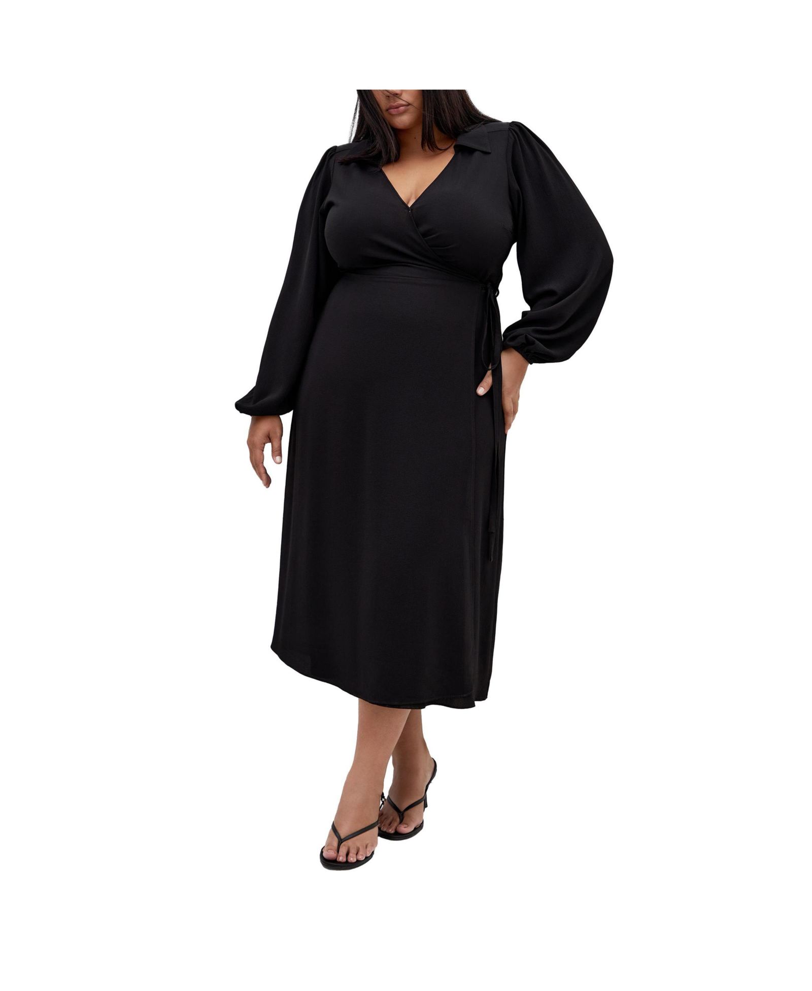 CITY CHIC Plus Size Arizona Wrap Dress
