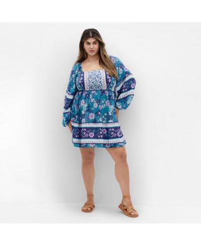 CITY CHIC Женский Plus Size Jasmine Micro Mini Платье