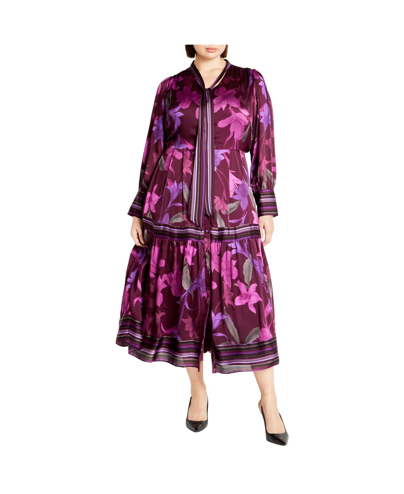 CITY CHIC Plus Size Suzanne Maxi Dress