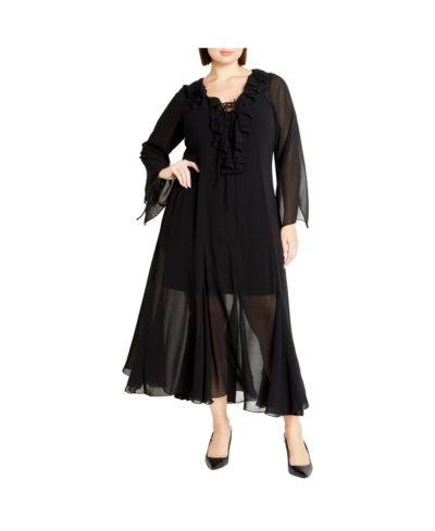 CITY CHIC Plus Size Vamp Maxi Dress