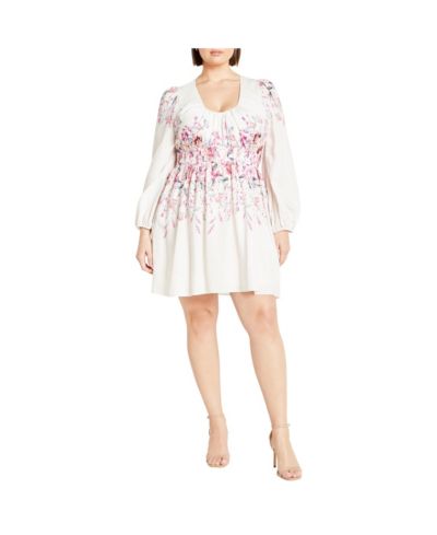 CITY CHIC Plus Size Keyla Print Dress