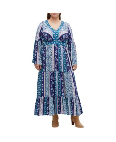 CITY CHIC Plus Size Earth Angel Maxi Dress
