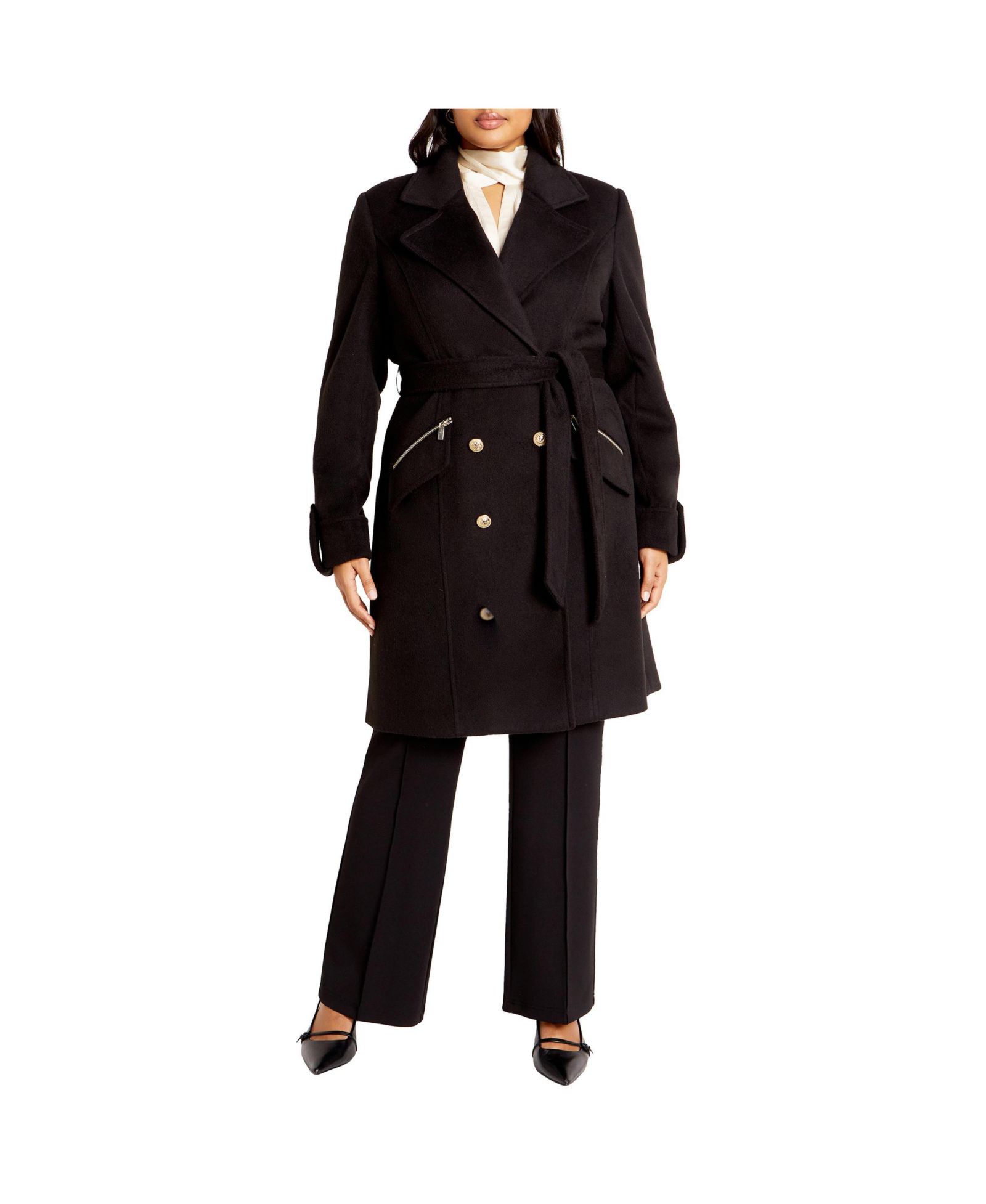 CITY CHIC Plus Size Gillian Coat