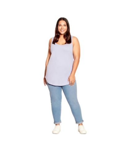 Женские джинсы Avenue Plus Size Denim Girlfriend Stretch