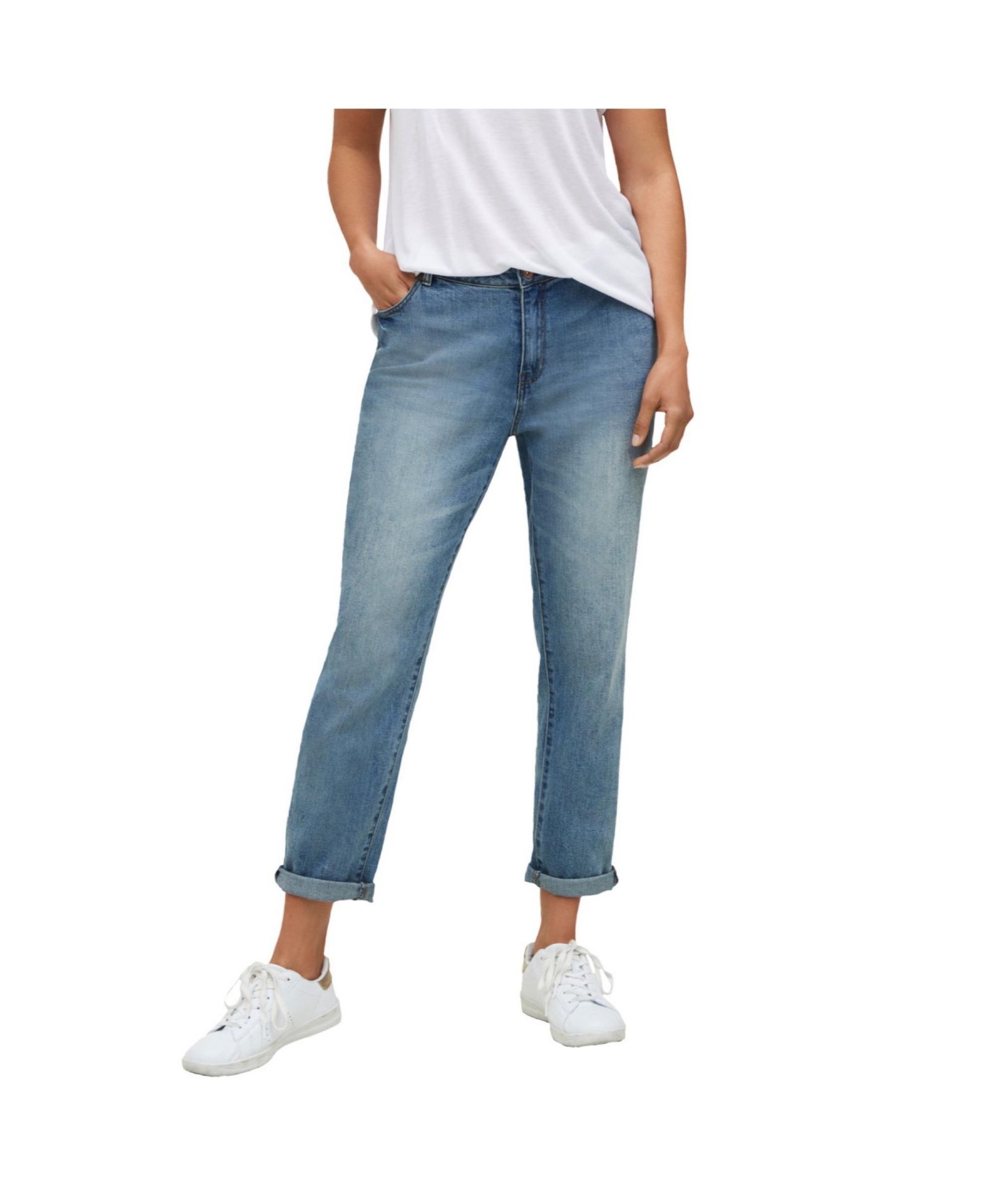 ellos Women's Boyfriend Jean