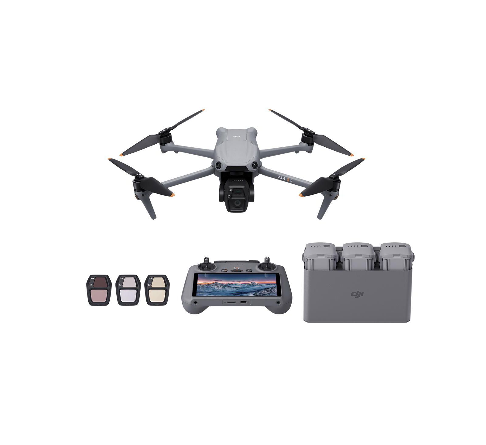Комплект DJI Air 3S Drone Fly More Combo с пультом RC 2