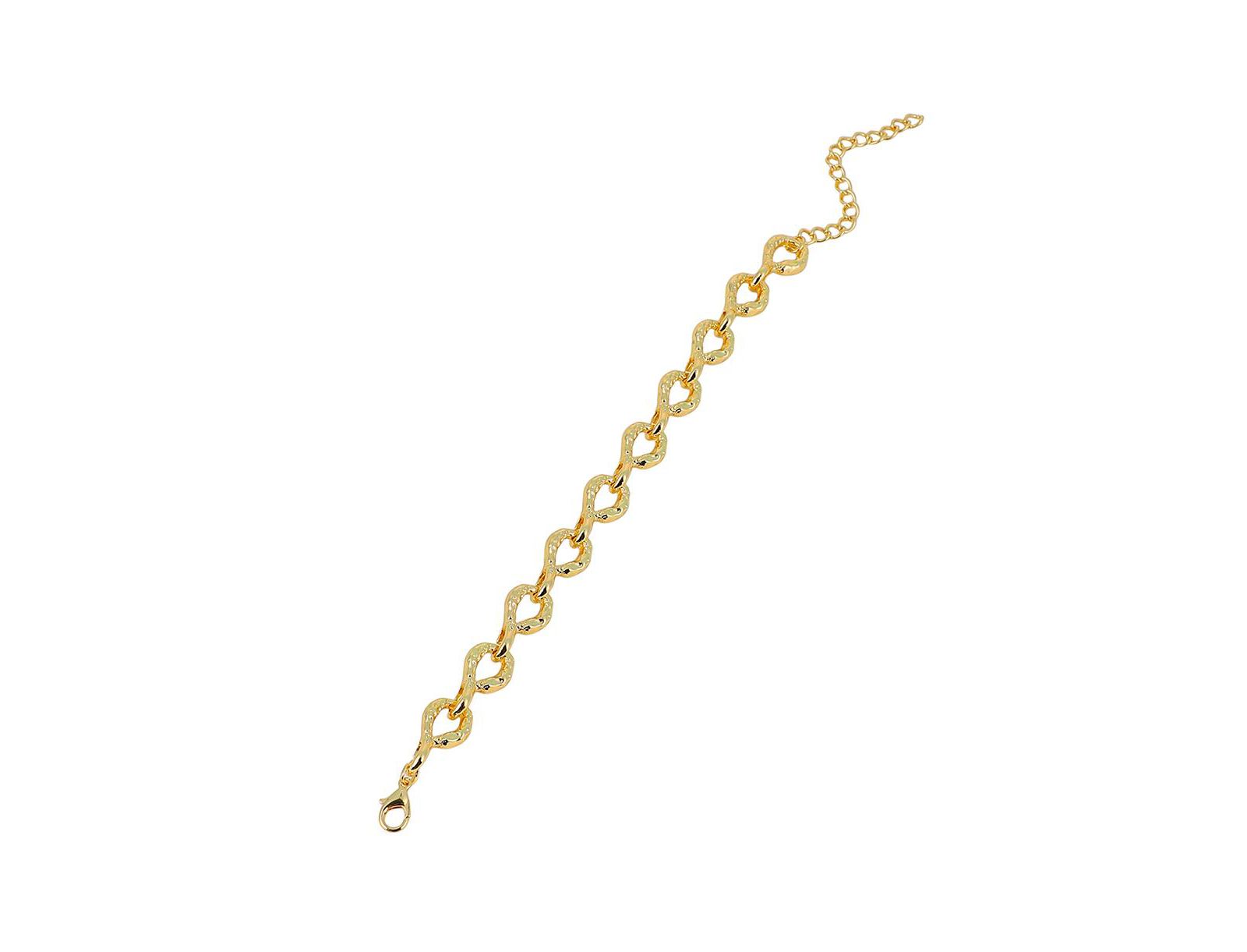 Women's The Hammered Orb-Link Chain Bracelet - California