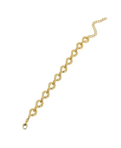 Женский браслет SOHI The Hammered Orb-Link Chain California