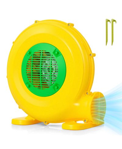 Sugift 480W Bounce House Blower with Handle and Ground Stakes, 900 CFM Capacity, Ages 3+