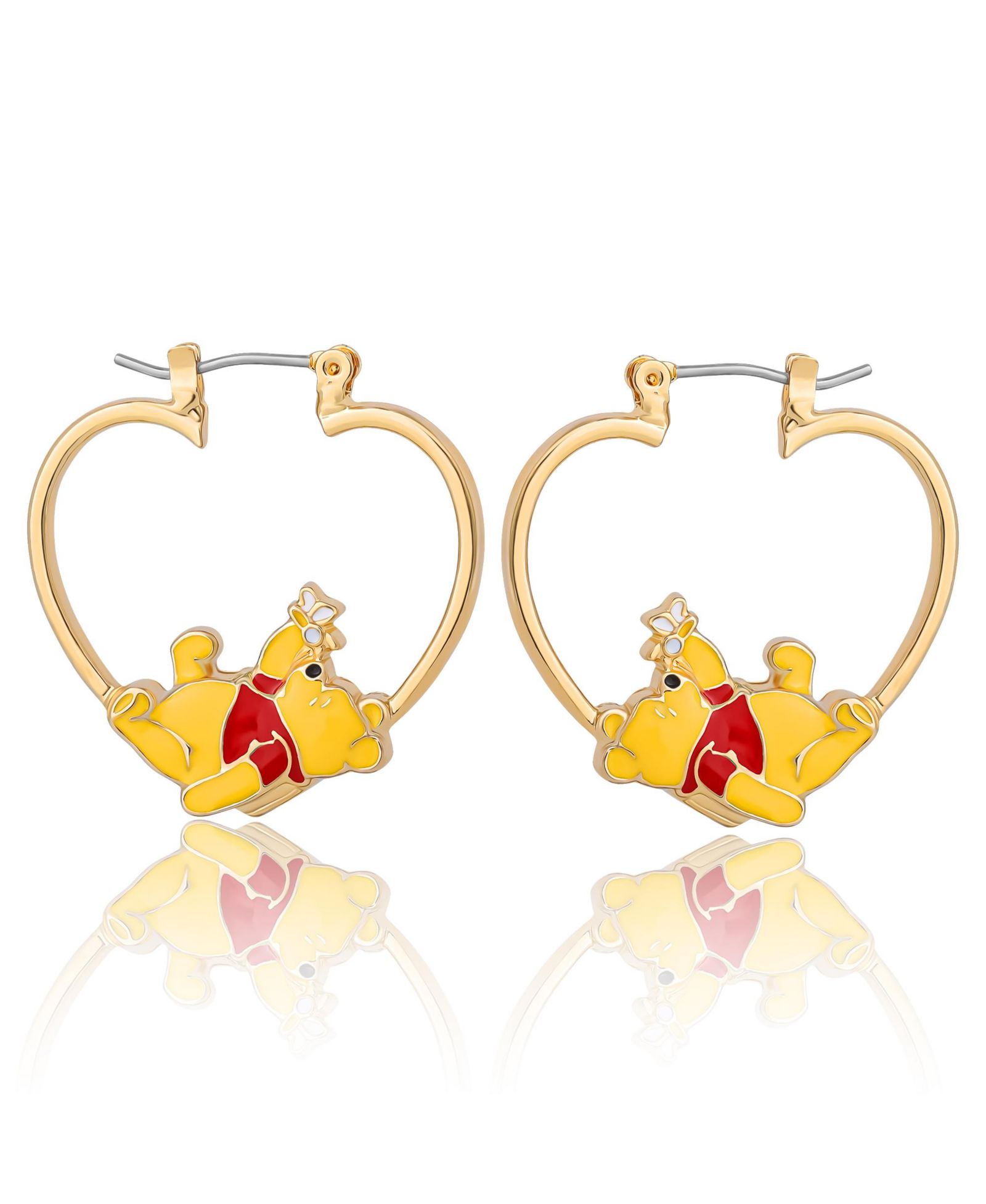 Серьги-кольцо Disney Winnie the Pooh Heart Hoop