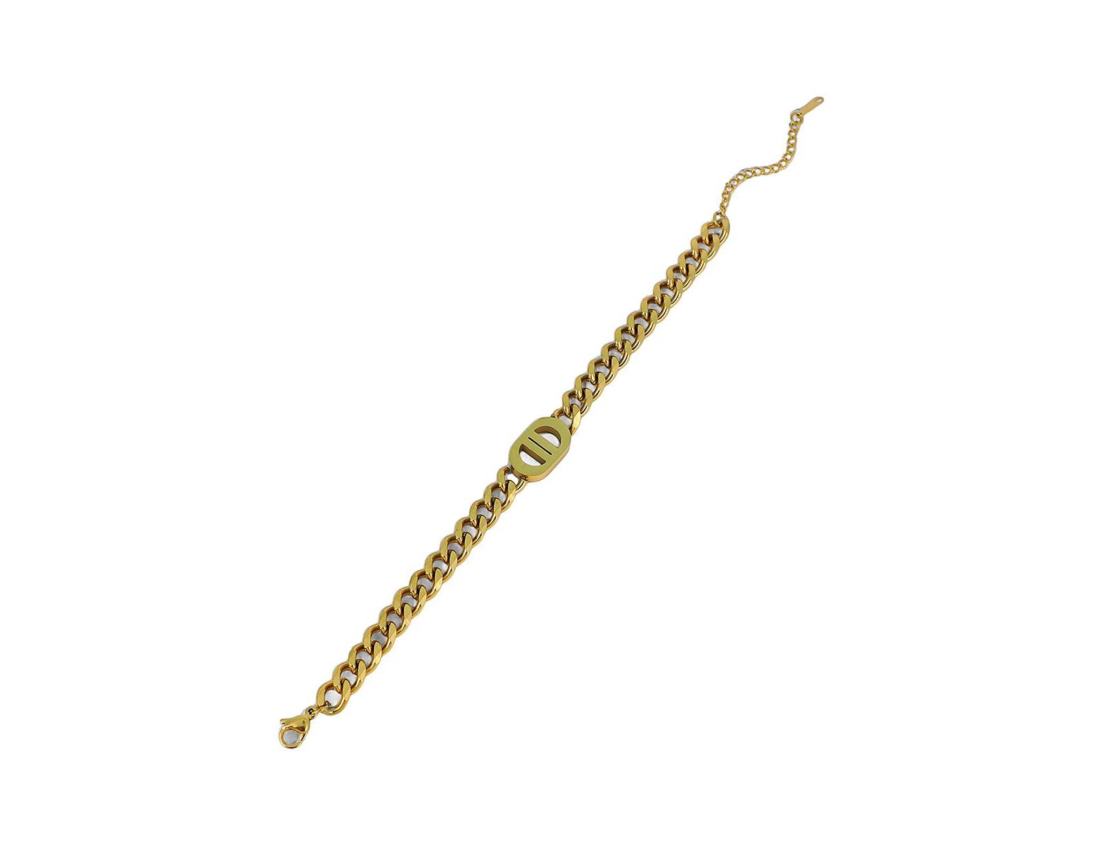Женский браслет SOHI The Curved-Link Chain - California