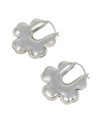 Серьги-кольца Women's The Puffer-Bolt Chrome