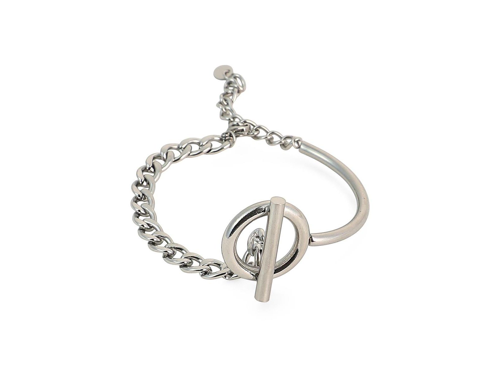 Женский браслет SOHI The Interlock-Bar Chain Metallic