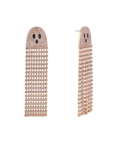 Hallmark Clear Stone Ghost Earrings