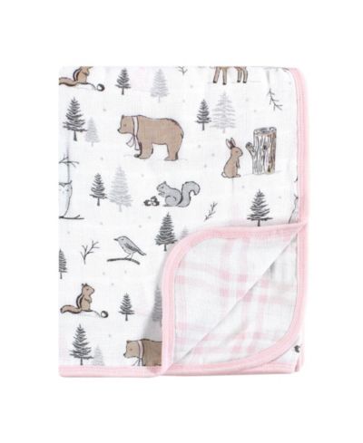 Hudson Baby Muslin Tranquility Quilt Blanket