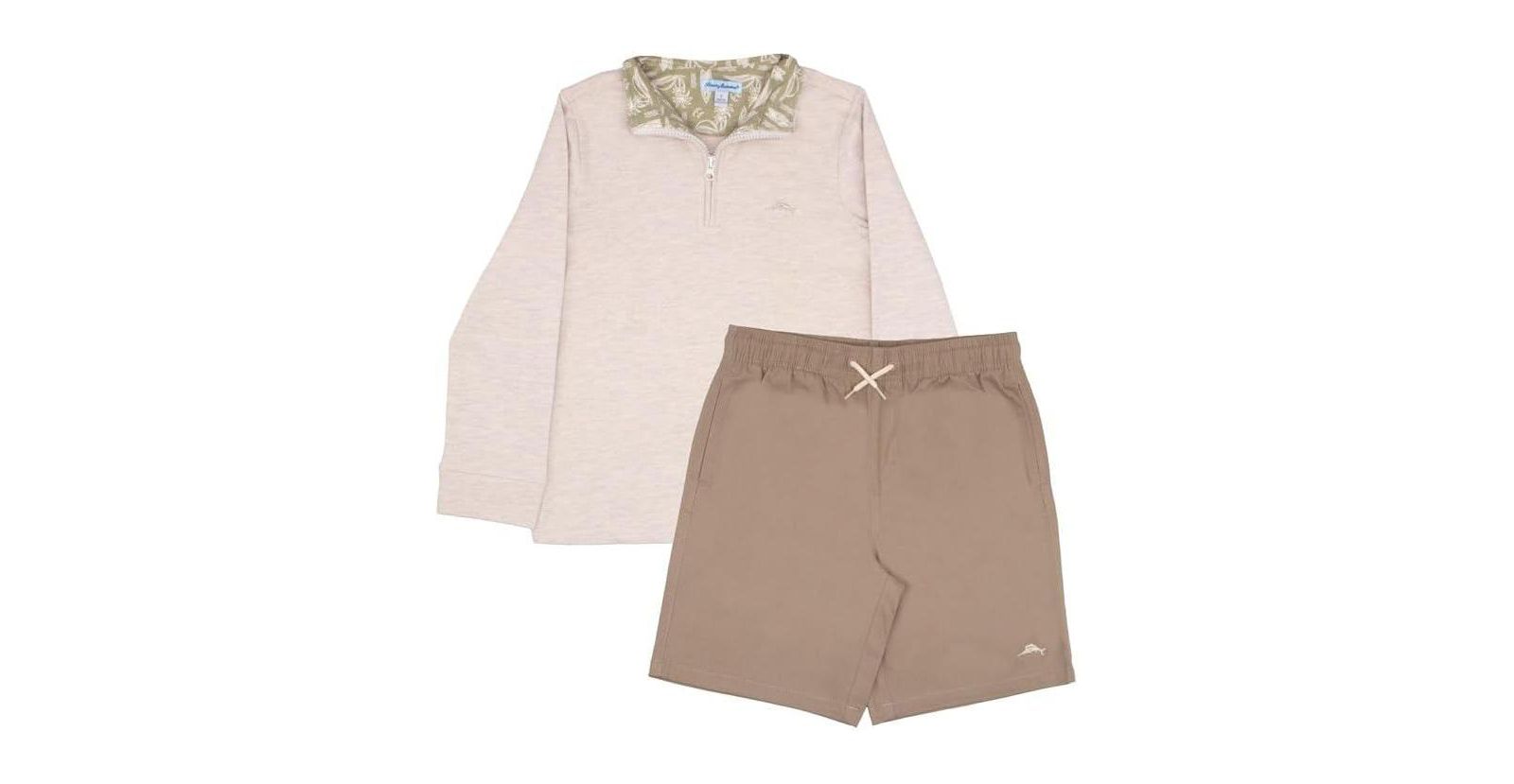 Tommy Bahama Детский комплект: рубашка с длинным рукавом и шорты