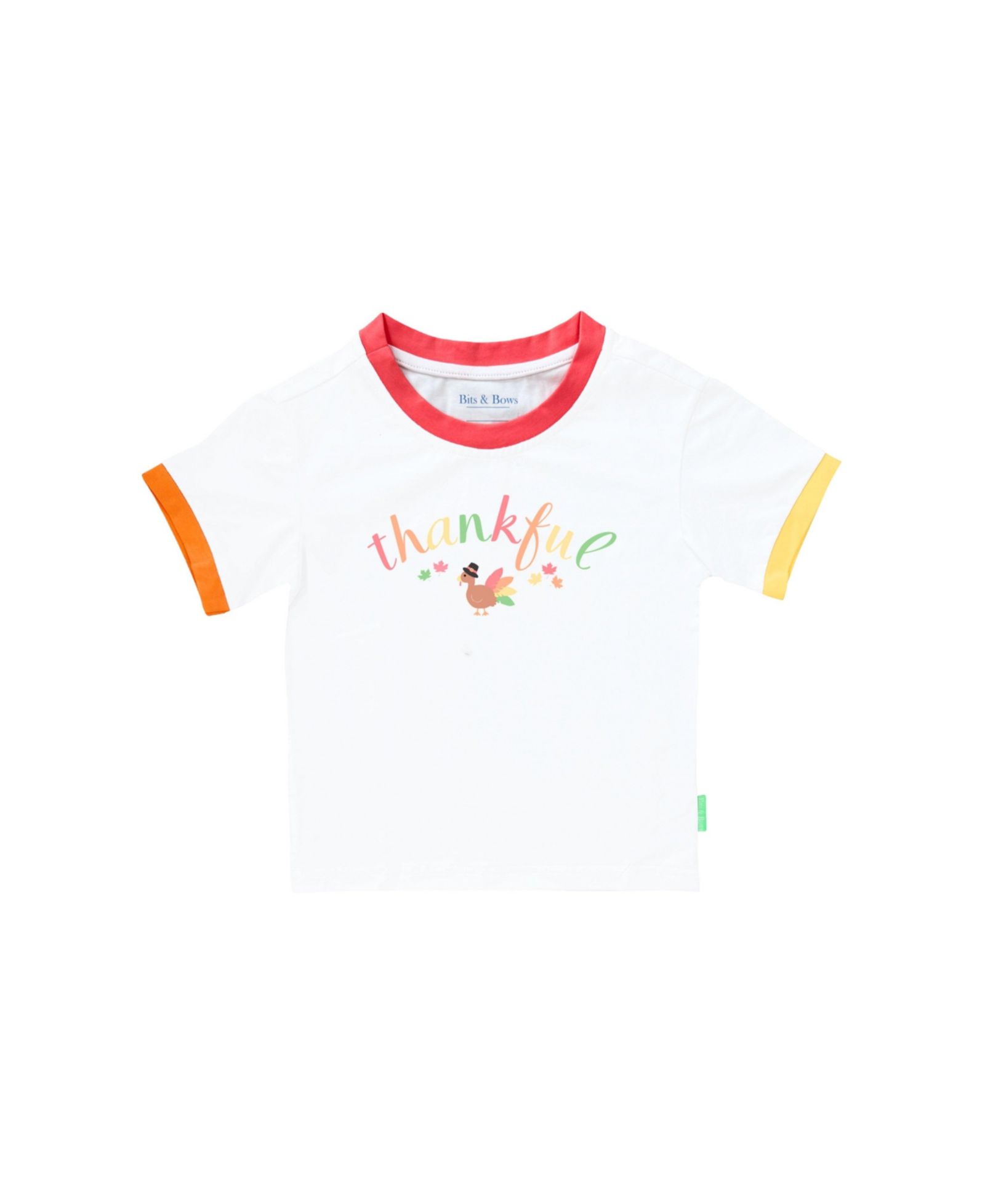 Bits & Bows Toddler Unisex Thanksgiving T-Shirt