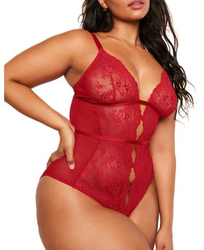 Женское боди Adore Me Women's Plus-Size Crotchless Lingerie