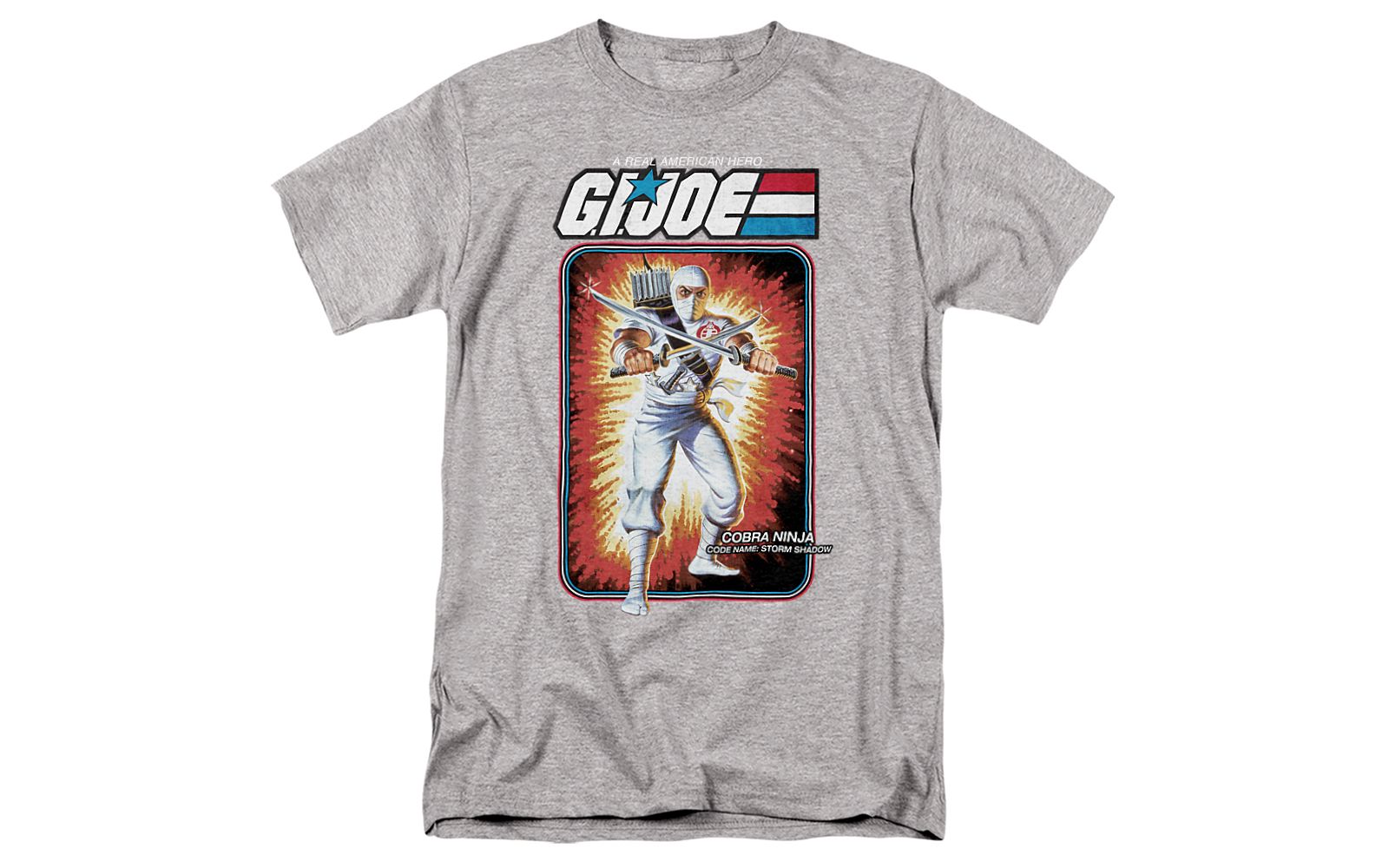 Hasbro+ Мужская футболка G.I. Joe Storm Shadow Card