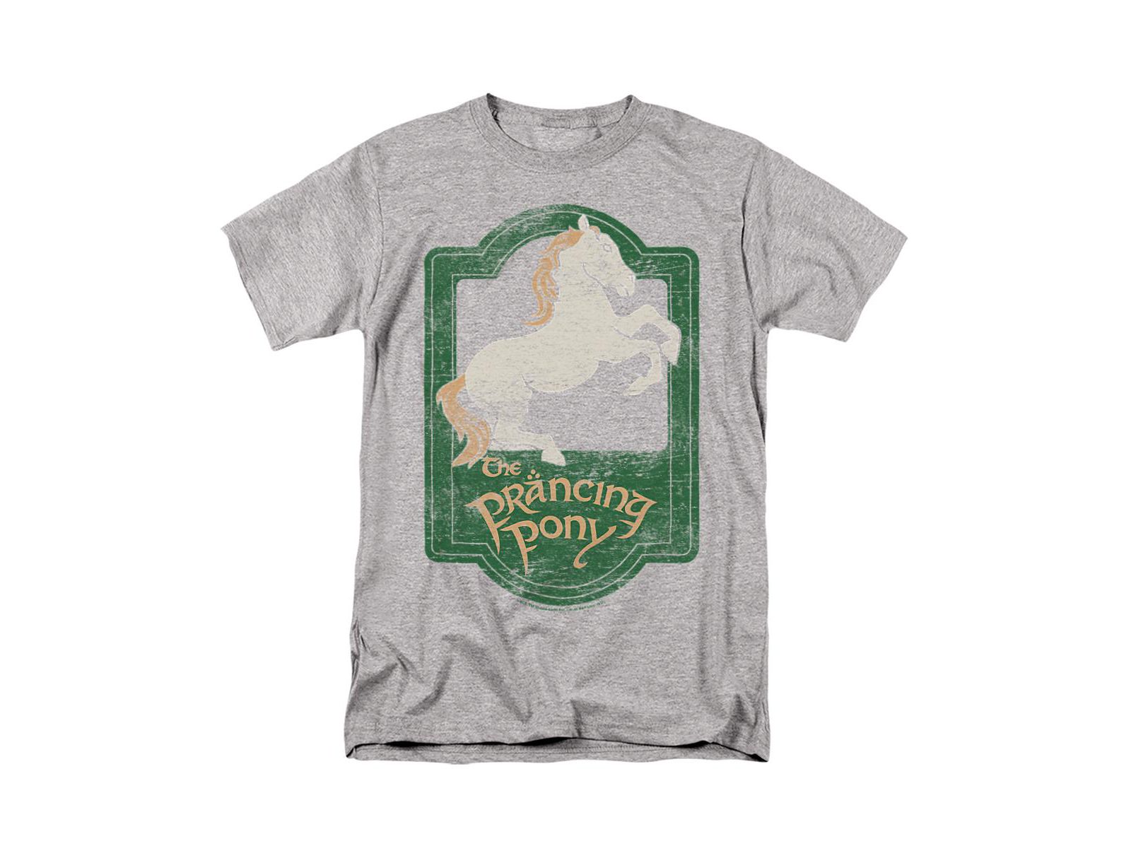 Lord Of The Rings Big & Tall The Prancing Pony Sign T Shirt