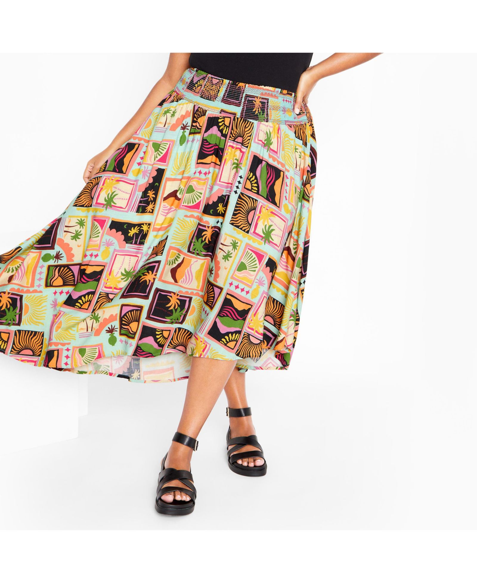 CITY CHIC Plus Size Eva Skirt