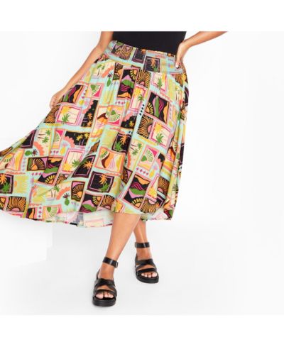 CITY CHIC Plus Size Eva Skirt