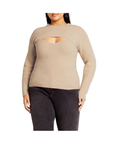CITY CHIC Plus Size Rina Sweater