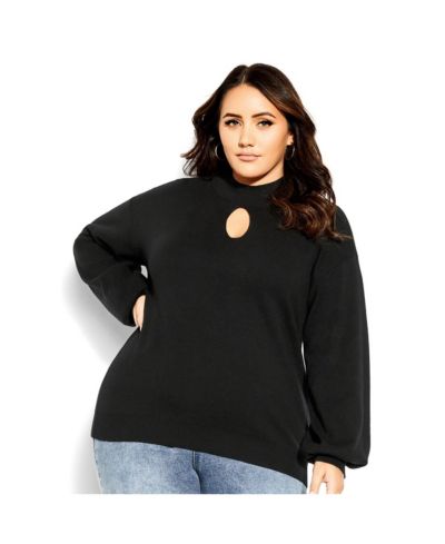 CITY CHIC Plus Size Evelyn Sweater