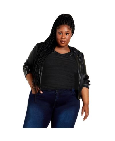 Женский джемпер Avenue Plus Size Emma Tunic Sweater