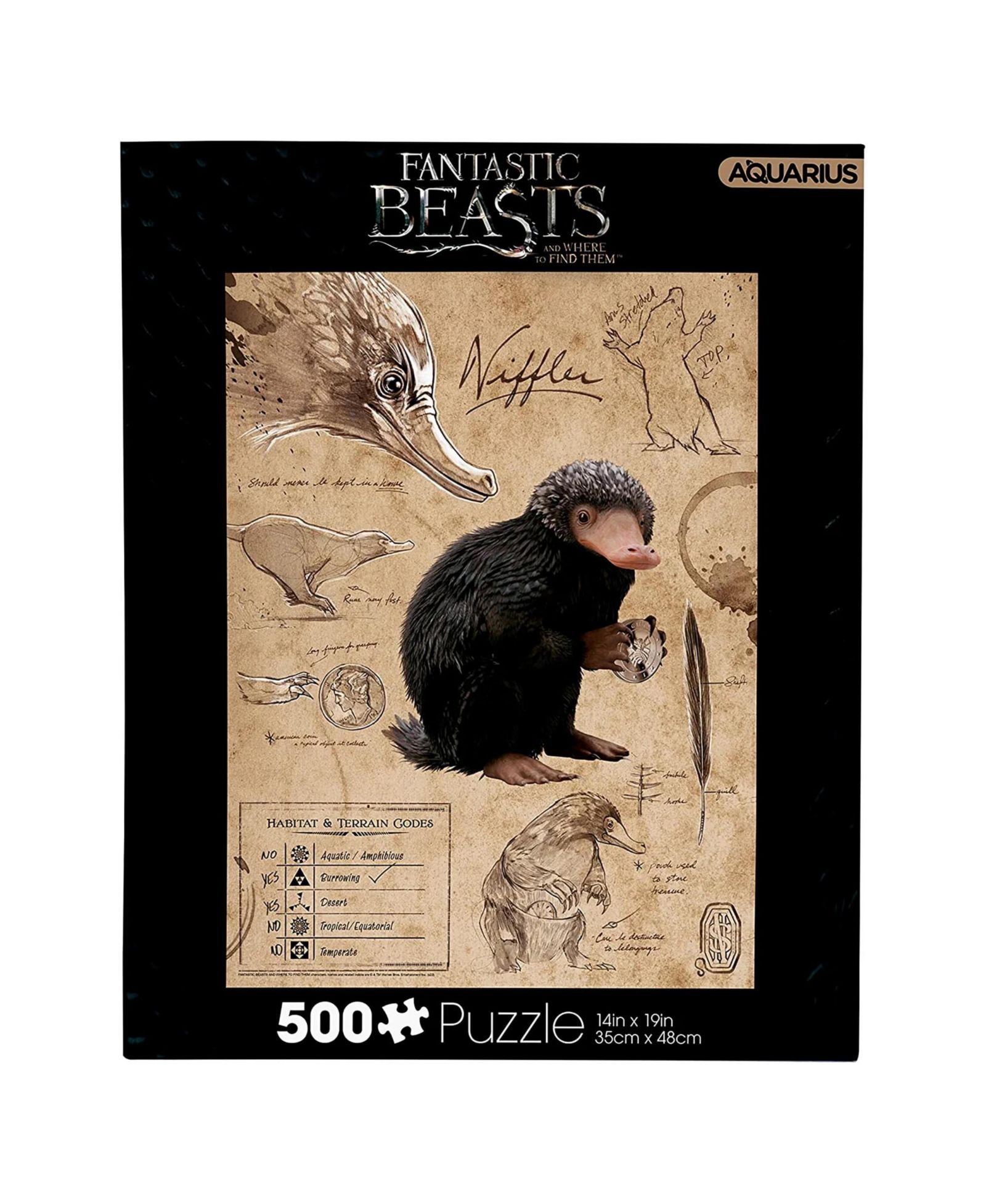 Пазл NMR Distribution Fantastic Beasts Niffler 500 Pice Jigsaw Puzzle