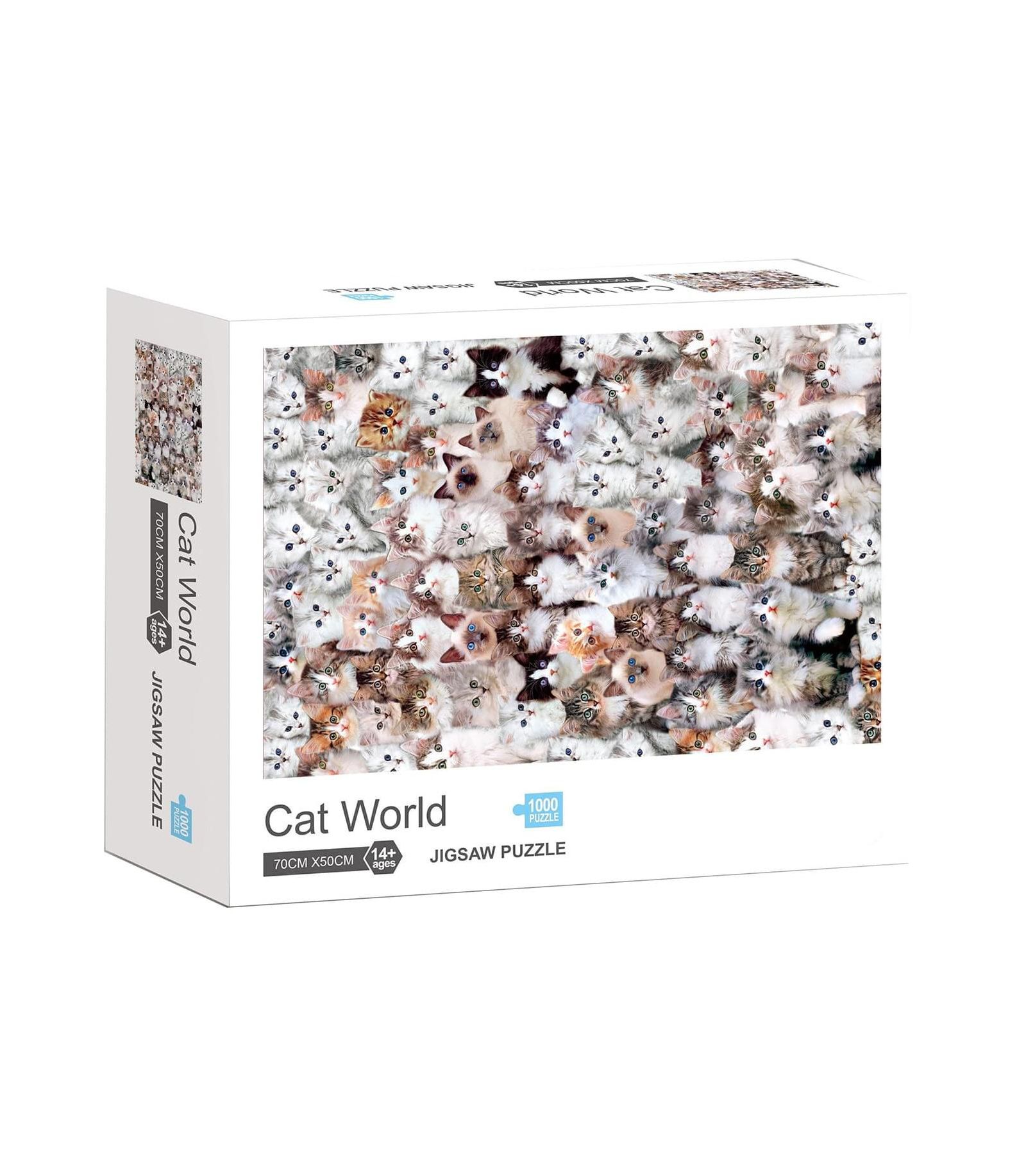 Пазл Shantou South Toys Factory Cat World 1000 Piece