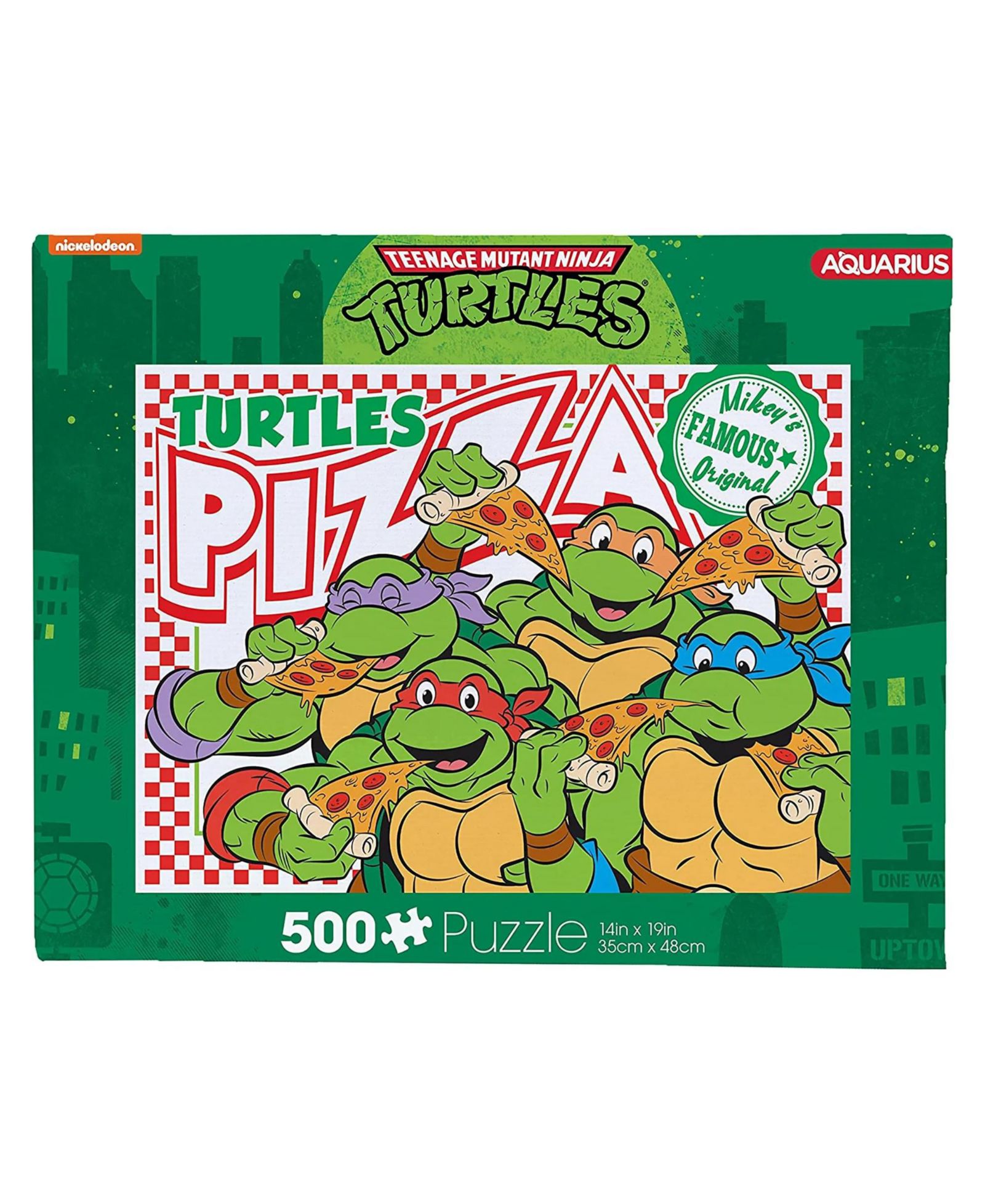 Пазл-головоломка NMR Distribution Teenage Mutant Ninja Turtles Pizza, 500 деталей