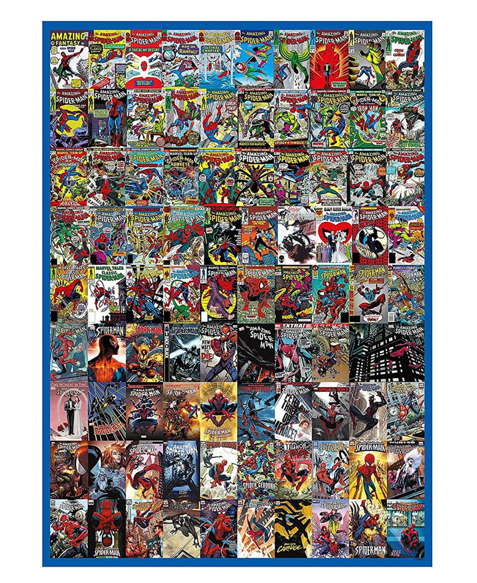 Пазл Marvel Spider-Man Covers 1000 Piece Jigsaw Puzzle от NMR Distribution