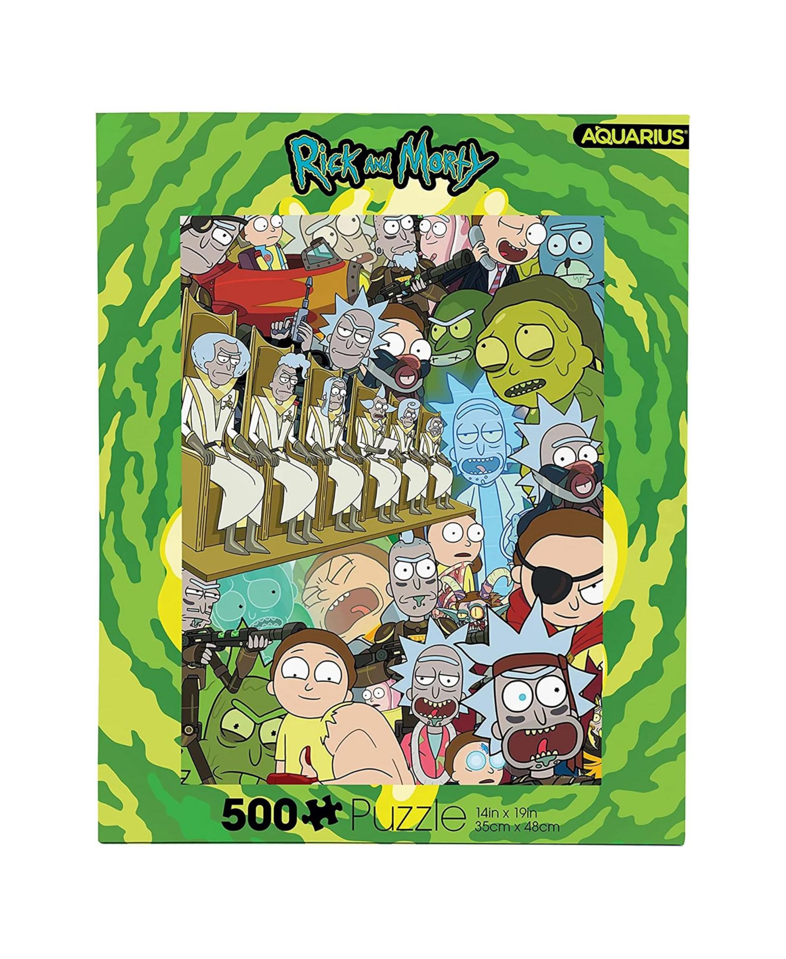 NMR Distribution пазл NMR Distribution Ricks and Morty 500 Piece