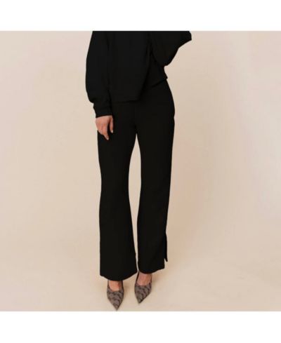 Ocio Women's Organic Cotton Teddy Flare Pant