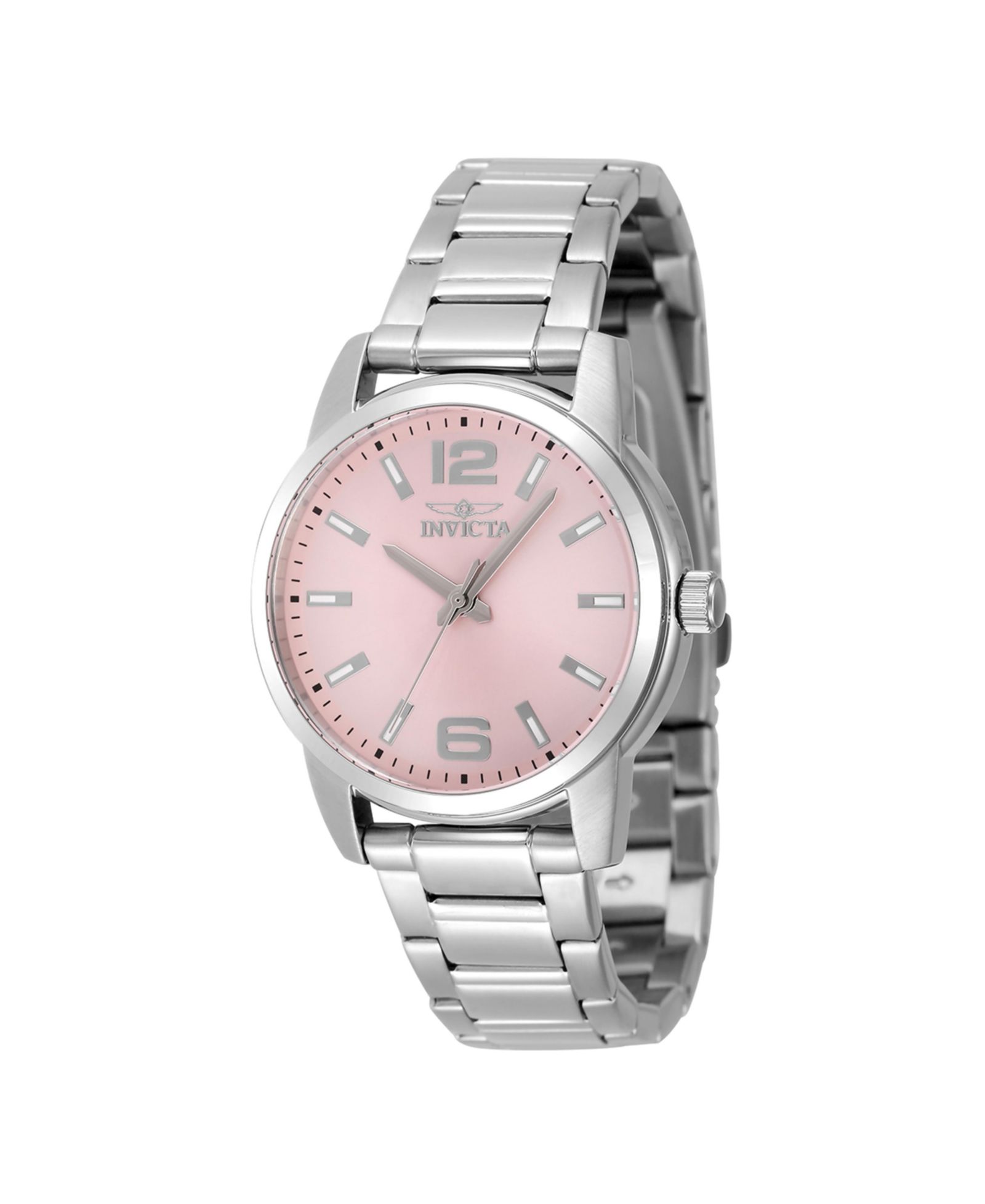 Женские часы Invicta Celestial Quartz 48501, розовый циферблат