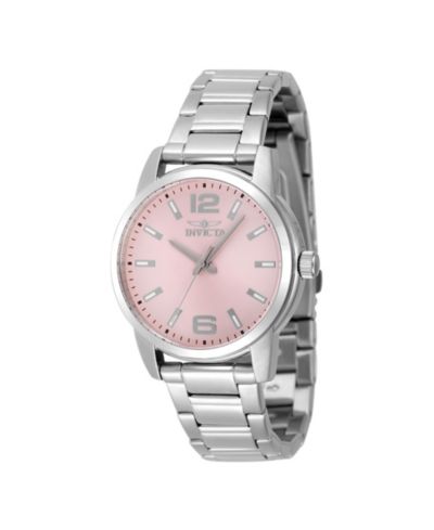 Invicta Women's 48501 Celestial Quartz 3 Hand Pink Dial Watch