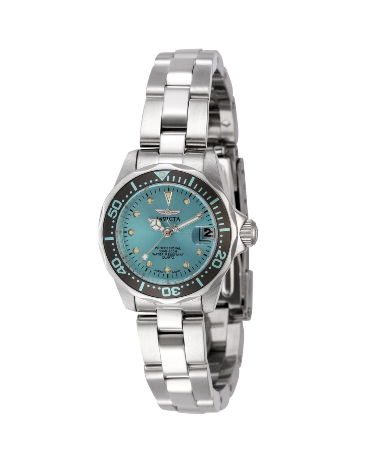 Invicta Women's 45786 Pro Diver  Quartz 3 Hand Blue Dial Watch