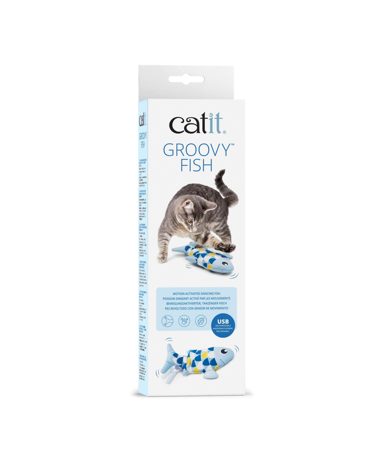 Catit Groovy Fish, Blue
