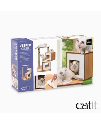 Мебель для кошек Catit Vesper V-Double Walnut