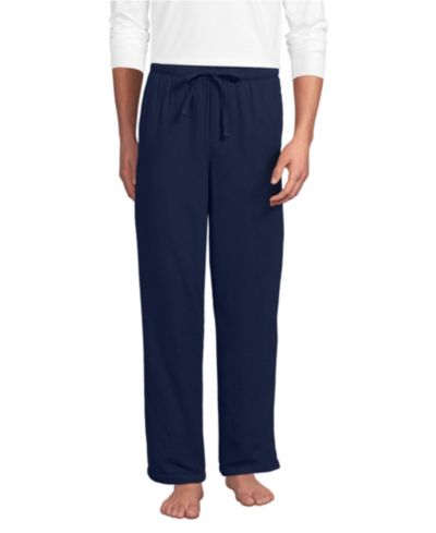 Lands' End Мужские фланелевые брюки для пижамы с подкладкой из флиса