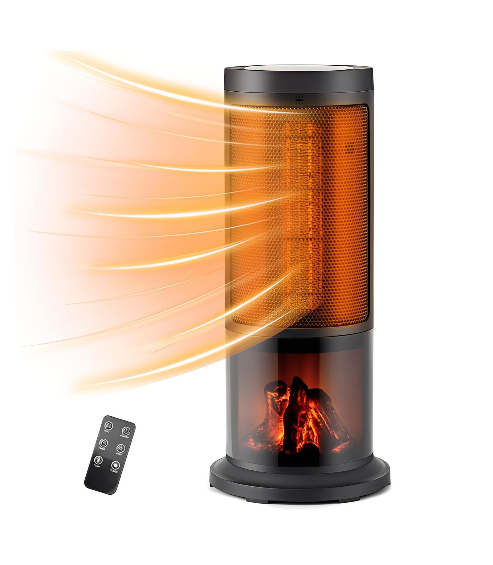 SUGIFT 17 Inch 1500W Portable Tower Space Heater with Oscillation