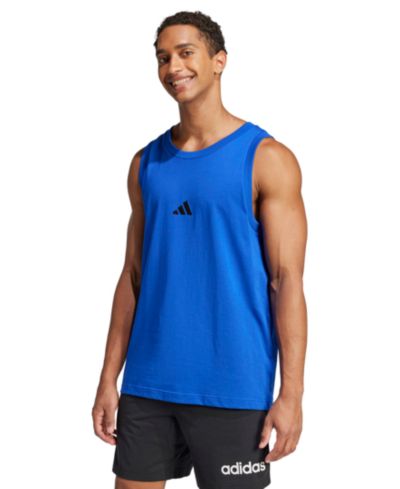 adidas Men's Small Logo Regular-Fit Tank Top