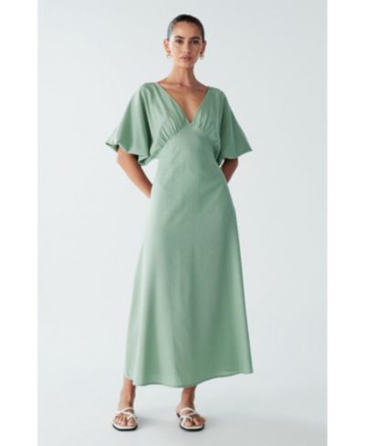 ST MRLO Women's Palm Midi Dress