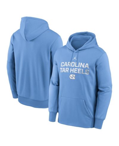 Jordan Мужское худи North Carolina Tar Heels Performance, голубой