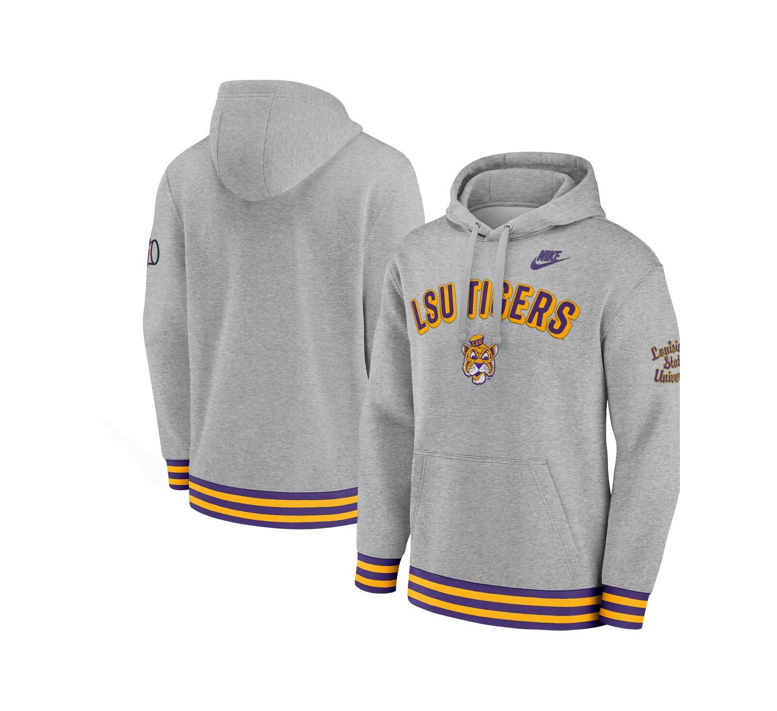 Мужской худи Nike LSU Tigers Legacy Retro Pullover