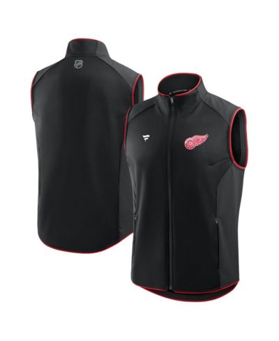 Мужская жилетка Fanatics Detroit Red Wings Authentic Pro Rink Full-Zip Black