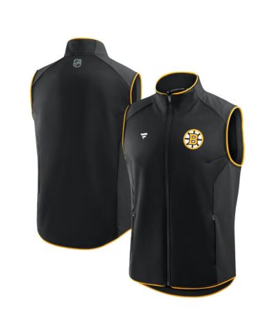 Fanatics мужской жилет Boston Bruins Authentic Pro Rink Full-Zip Black