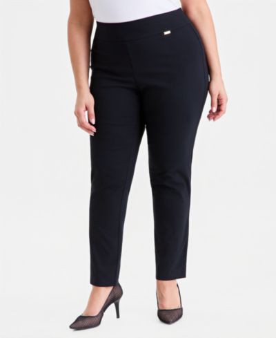 I.N.C. International Concepts Plus Size Bengaline узкие брюки